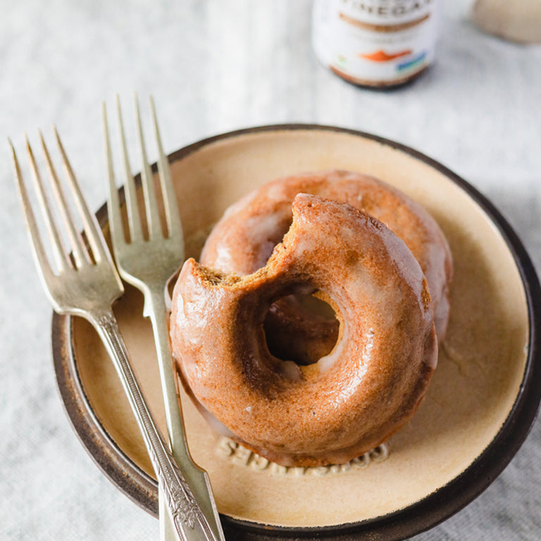 Apple Cider Vinegar Glazed Donuts