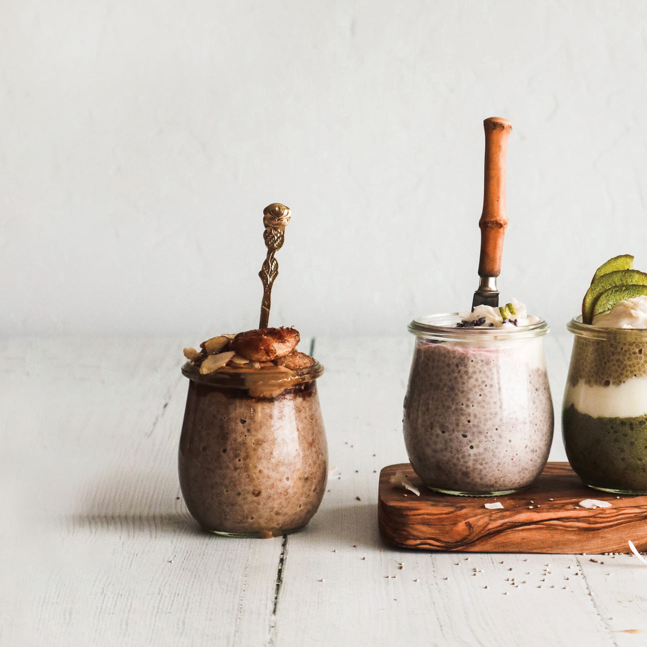 Banana Split Chia Pudding