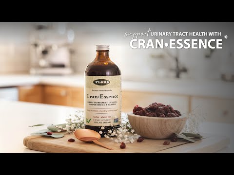 Support urinary tract health with Cran Essence, a blend of 9 herbs in a base of cranberry juice. Promotes and maintains normal urinary tract health. Support healthy urniary tract function with Cran Essence: non-GMO, kosher, vegan, gluten-free, no sugart added