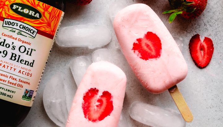 Strawberry Yogurt Pops