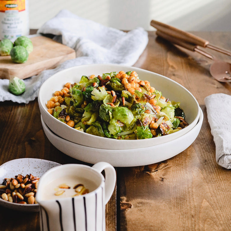 Shredded Brussels Sprouts Salad