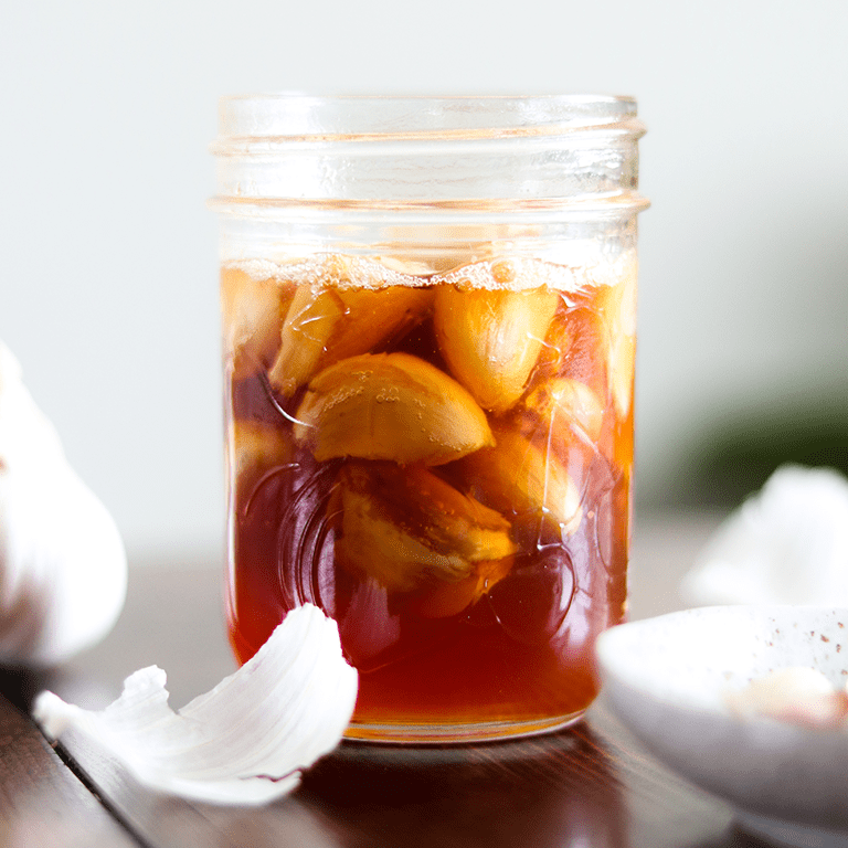 Fermented Honey Garlic