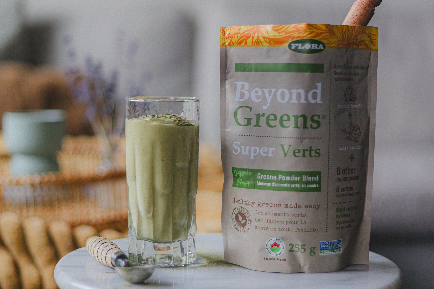 Tropical Mint Green Smoothie