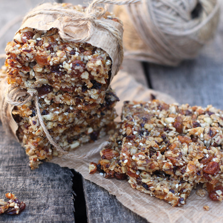 No-Sugar Raw Seed Bars