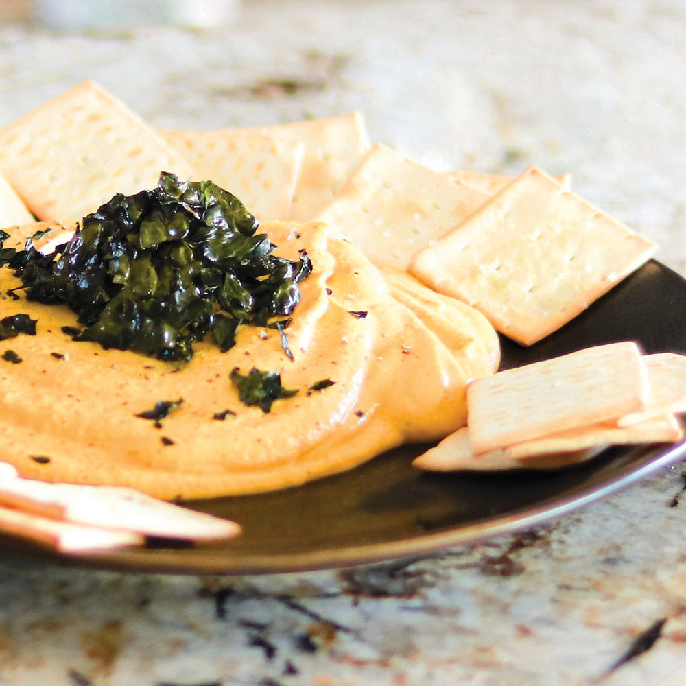 Roasted Carrot Red Lentil Dip