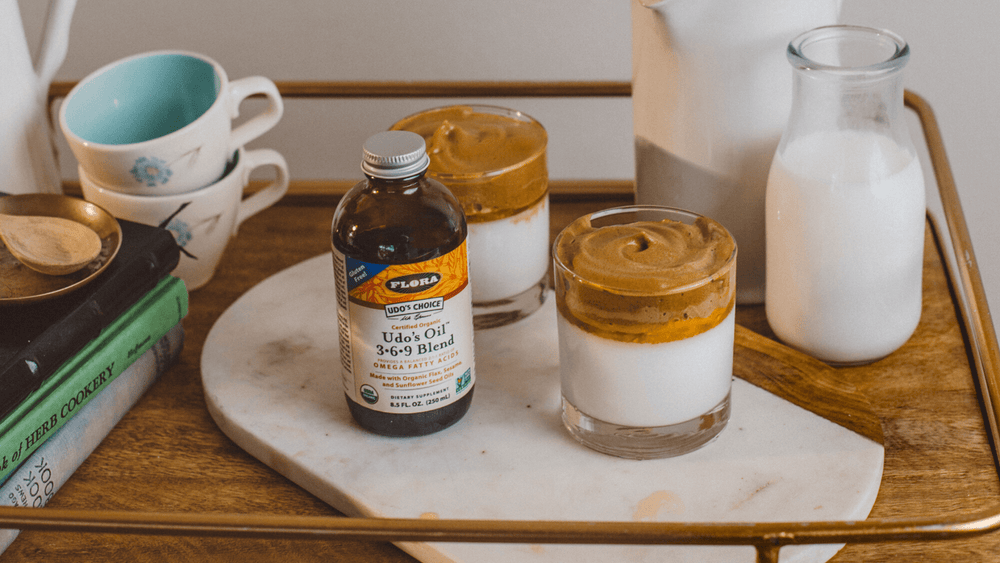 Dalgona Coffee ft. Udo's Oil