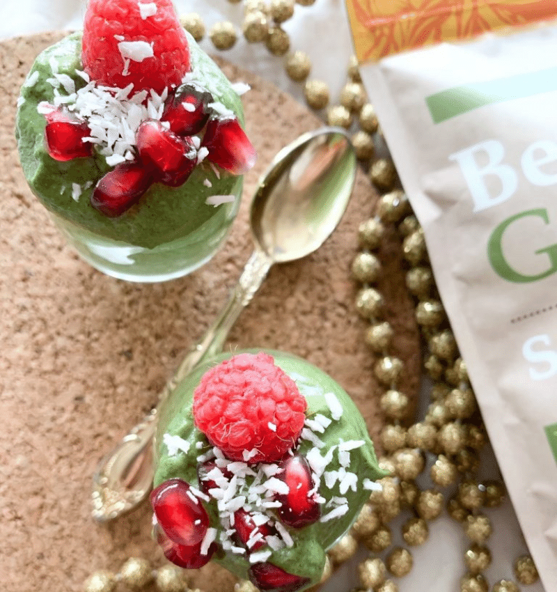 Green Avo Pudding