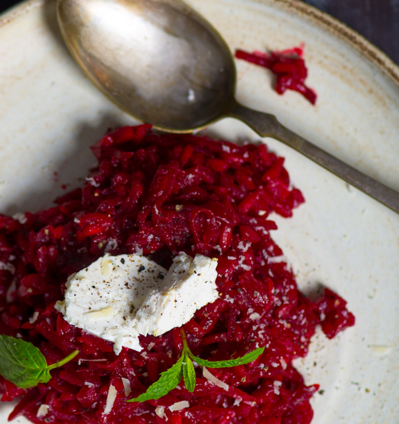 Easy Beet Risotto