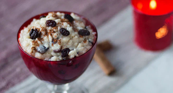 Christmas Vegan Pudding with Udo's Oil
