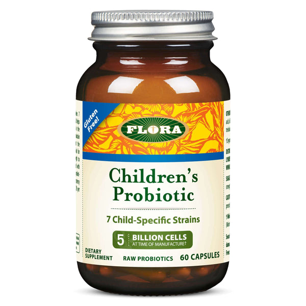 Global Healing Latero-Flora Raw Probiotic - 60 Capsules For Digestive Support & Constipation