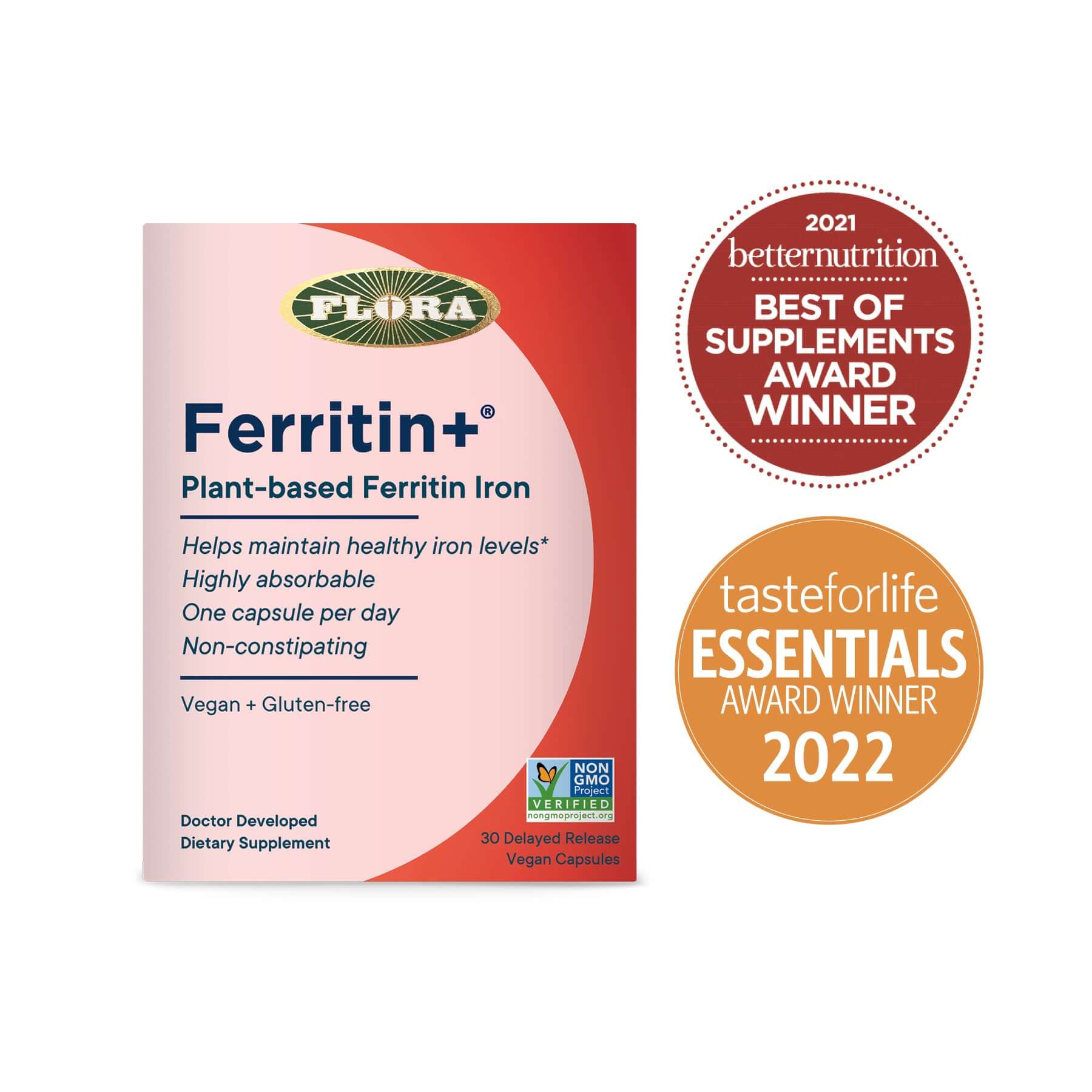 Ferritin+® Delayed-Release Iron Supplement | Ferritin Supplement