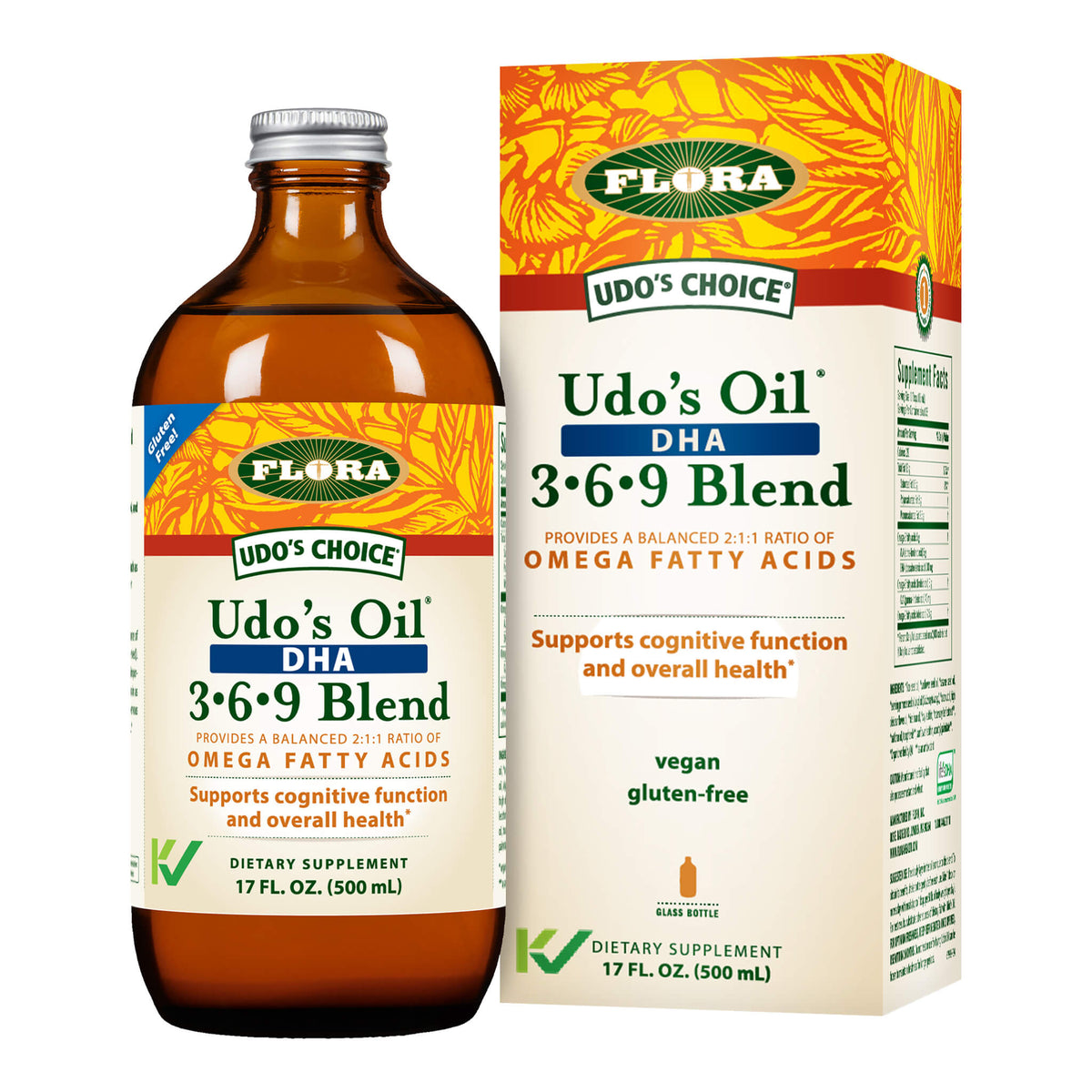 Udo's Oil DHA 3•6•9 Blend | DHA Oil | DHA Benefits