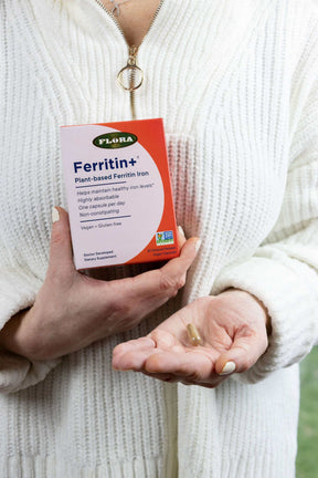 Ferrite Tablet Supplements with Organic Iron | Bioavailable Iron Supplements