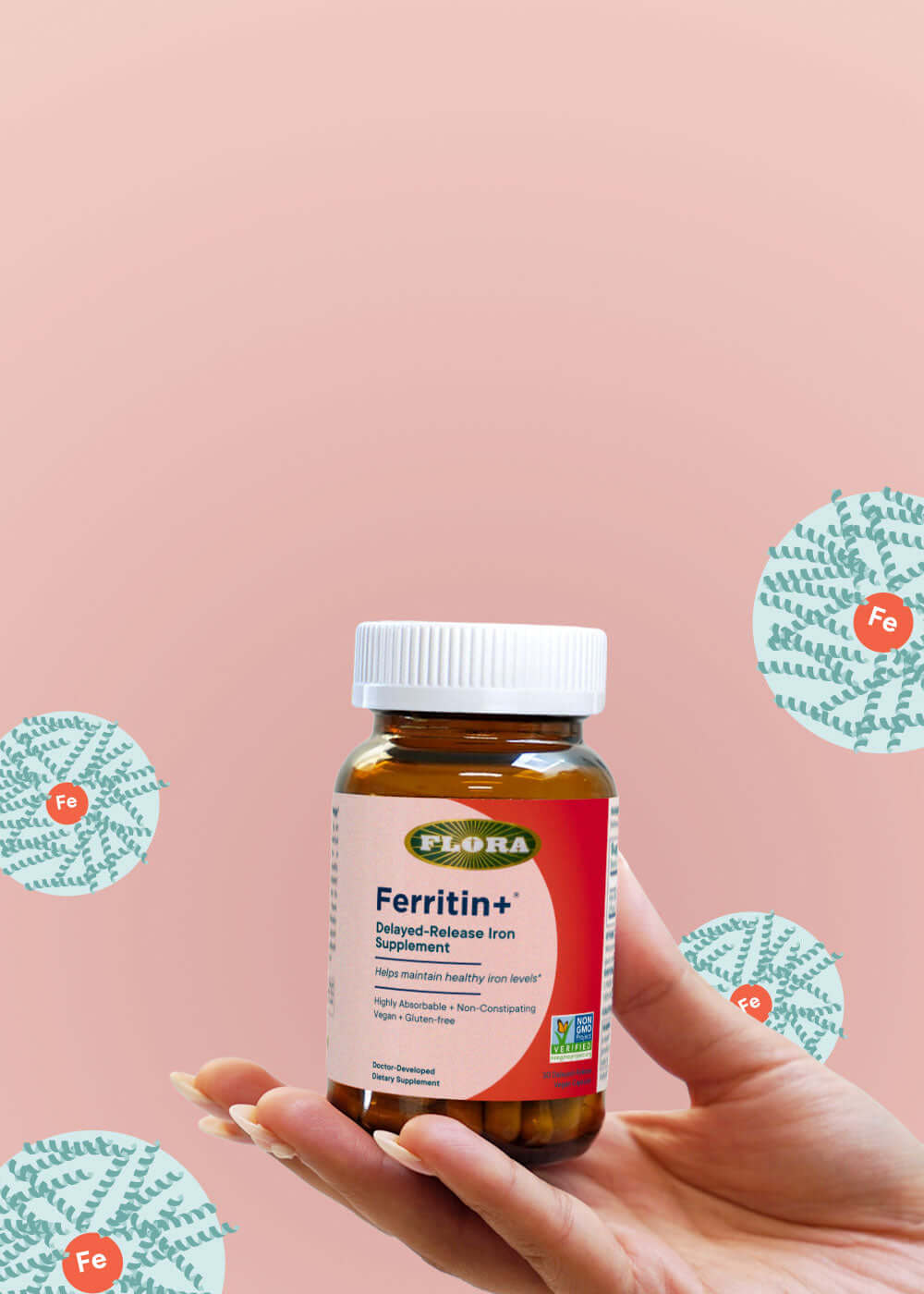Feritonic Supplements with Organic Iron | Bioavailable Iron Supplements