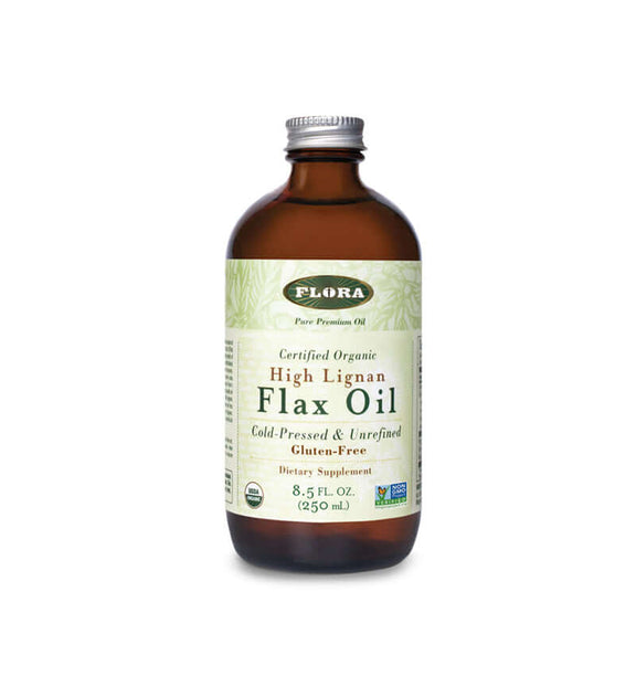 High Lignan Flax Oil Flaxseed Oil Flora
